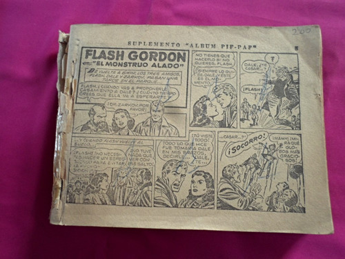 Flash Gordon Suplemento Album Pif Paf N° 4