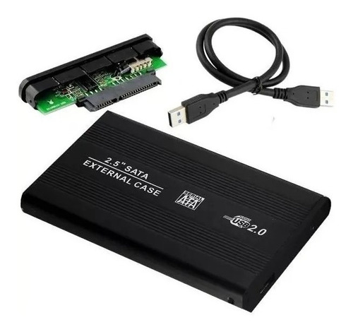 Gaveta Carry Disk Hd 2.5 Sata Usb 2.0 Netmak Local Centro