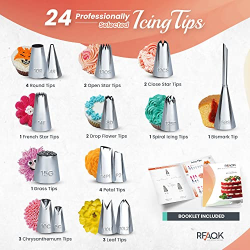 700pcs Rfaqk Kit De Decoración De Pasteles Con Suministros P