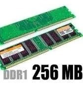 Lote De 6 Memorias Ddr1 De 256 Mb 333/400 Mhz