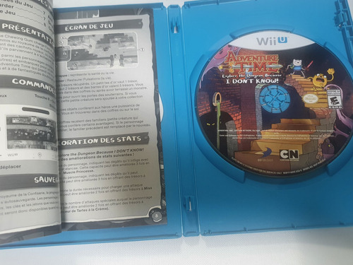 Adventure Time Explore The Dungeon Because Nintendo Wii U (Reacondicionado)