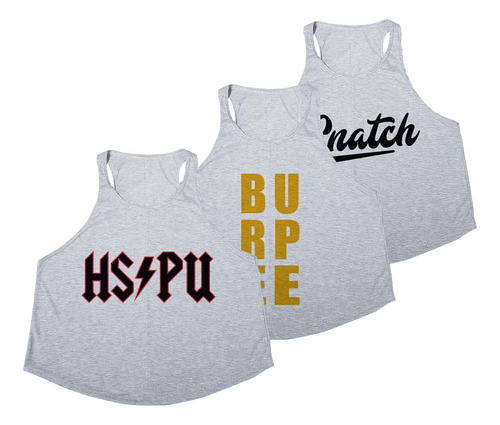 Pack X3 Sudaderas Musculosas Mujer Crossfit Gym Fitness