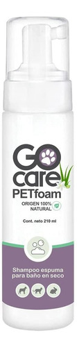 Imagen 1 de 5 de Go Care Petfoam - Shampoo Espuma Para Baño En Seco Con Extra