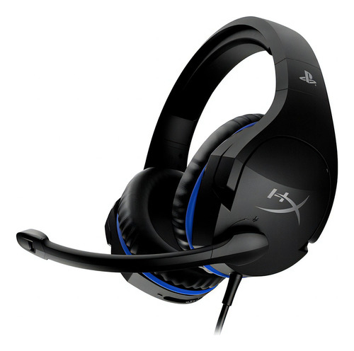 Audífonos Alámbricos Hyperx Cloud Stinger Ps5/ps4 Gaming Color Negro