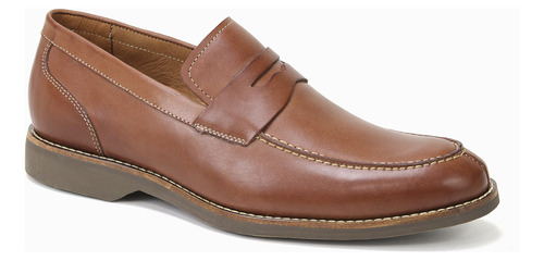 Sapato Loafer Anatomic Gel 5043 Semicromo Havana