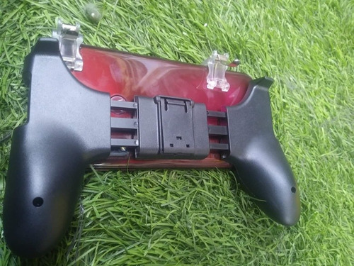 Base Para Celular En Forma De Control Con Jostik Y Gatillos.