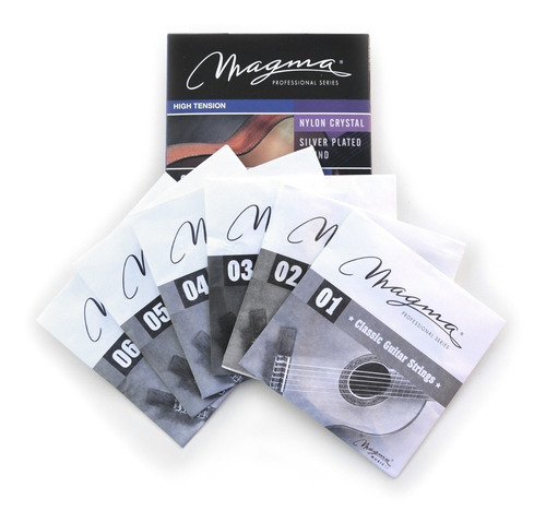 Encordado Clasica Magma Gc120 Tension Alta
