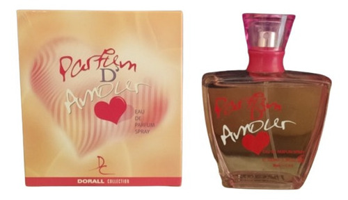 Perfume Amour Floral Para Dama Marca Dorall Collection 100 M