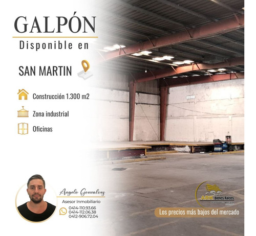 (#5014) Galpón De 1300m2 En San Martin