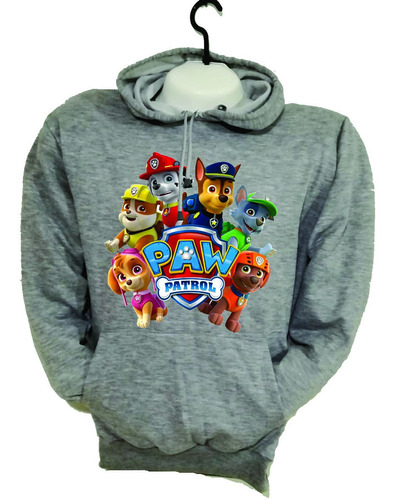 Buzos Hoodie Patrulla Canina Paw Patrol Niños Adultos