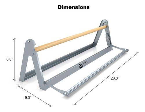 Dispensador De Papel Bryco Goods For Rollos De 45,72 Cm