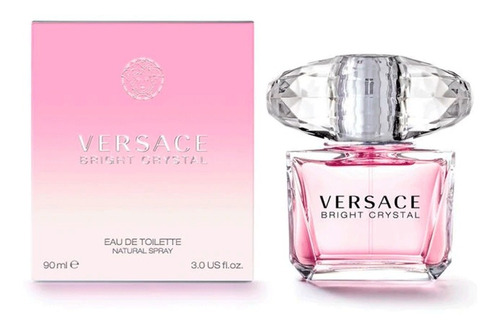Versace Bright Crystal Edt 90ml Mujer / Original Lodoro