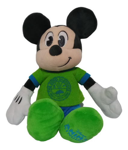 Peluche Mickey Mouse Verde 26 Cm - Disney Animal Kingdom