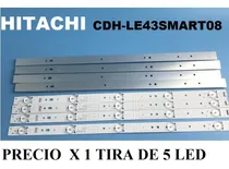 Comprar Tira De Led X1 Para Hitachi Cdh-le43smart08 Nuevas Aluminio 