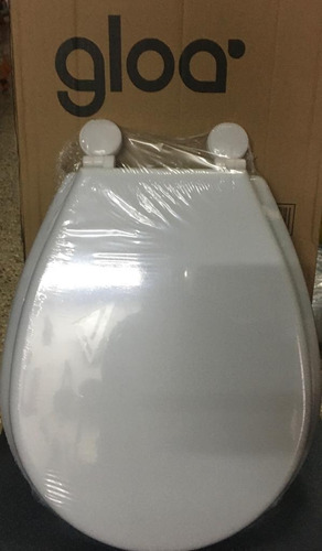 Imagen 4 de 10 de Asiento Inodoro Duero Hdf Compatible Mod Pilar Herraje Nylon