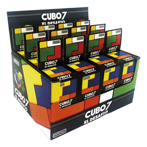 Cubo 7 El Desafio Cubo Para Armar Juego Ingenio Original Edu