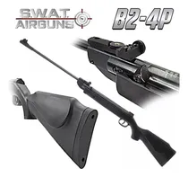 Comprar Rifle Aire Comprimido 5,5 Mm Castor Black B2-4p Swat Airguns