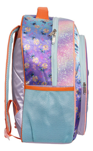 Kit Mochila Stitch Lonchera Lap Original Ruz Primaria 600 Rosa Rosa