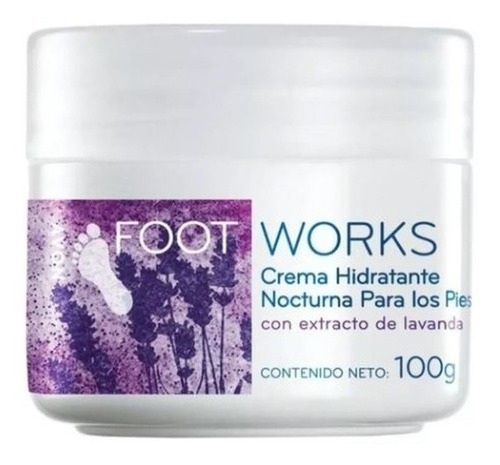  Foot Works Crema Nocturna P/ Pies Con Extracto Lavanda 100g