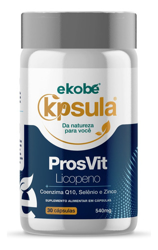 Prosvit Licopeno +  540mg 30 Cápsulas - Ekobé Sabor Neutro