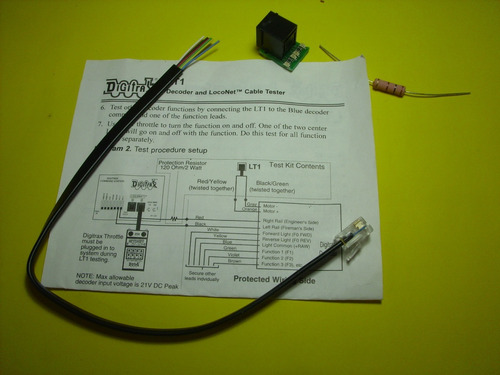 Probador De Decodificadores Digitrax Lt1