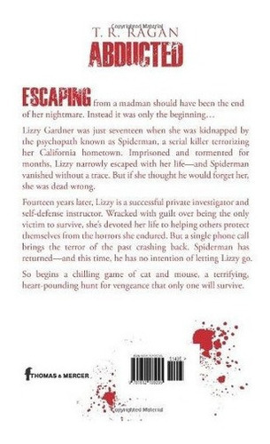 Abducted (lizzy Gardner) - Ragan, T.r., De Ragan, T. Editorial Thomas & Mercer En Inglés