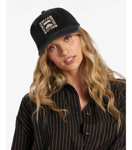 Gorra Billabong Mujer Dad Cap Negro