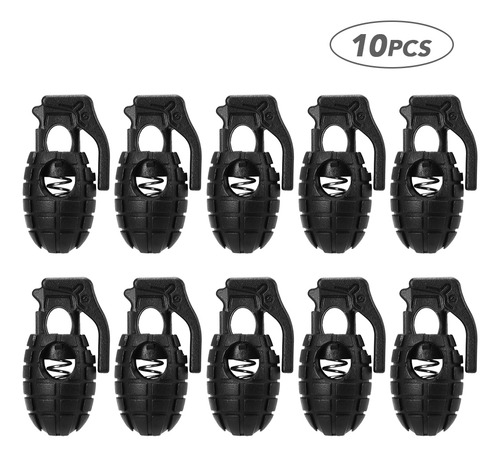 10 Candados De Plástico Para Equipo Y Cordones De Zapatos