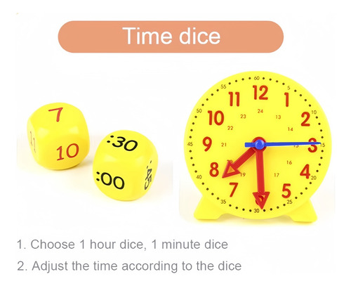 Juguetes Educativos Con Reloj Montessori Para Niños