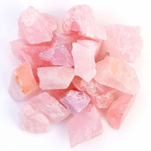 2lb950g Cristal De Cuarzo Rosa Natural Bruto Piedra Cru...