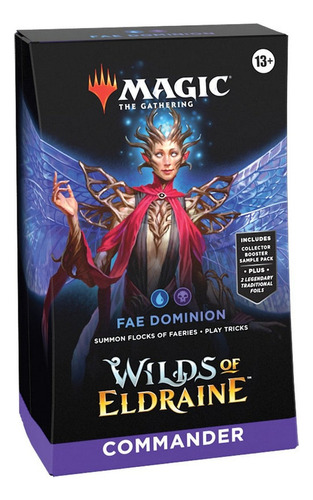 Magic Wilds Of Eldraine Deck Fae Dominion Inglés Adventurama