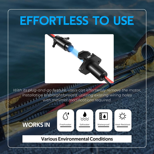 Conector De Motor De Arrastre Bzcovac Chowchow Llc 14366