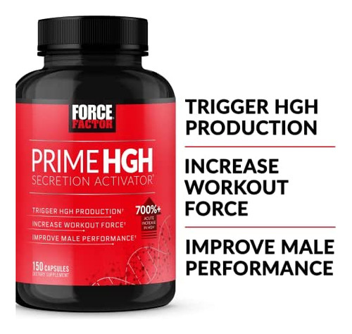 Suplemento Ativador De Secreção De Hgh Force Factor Prime P