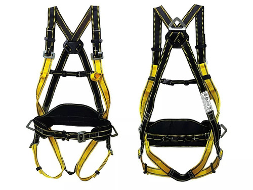 Imagen 8 de 9 de Arnes Seguridad 4 Anclajes Faja Lumbar Iram 3622-1 Homologad