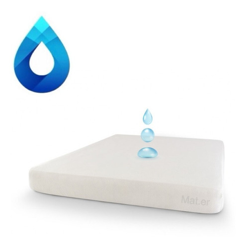 Imagen 1 de 9 de Cubre Colchon 2 Plazas Impermeable Incontinencia 1.90x1.40