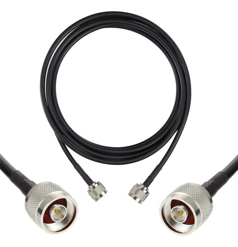 Cable De Extension Coaxial De Baja Perdida De 10 Pies (50 Oh