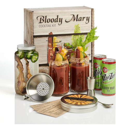 Bloody Mary - Kit De Cócteljuego De Vasos De  De 16 Oz | Zin