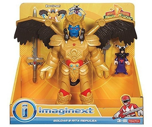 Fisher-price Imaginext Power Rangers Goldar Y Rita