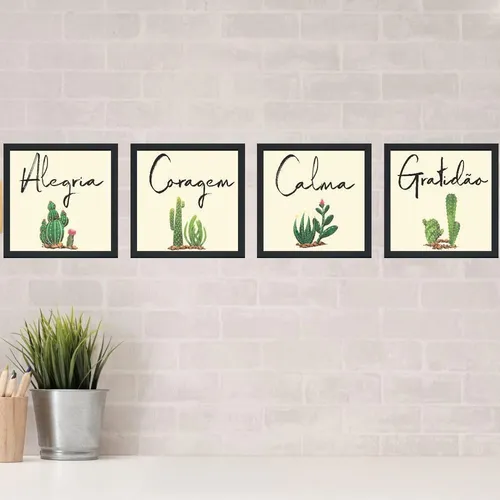 Kit de marcos decorativos, marco, plantas, flores, cactus, pasillo