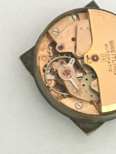 Breitling Relogio De Pulso Automatico Caixa Ouro 18/750