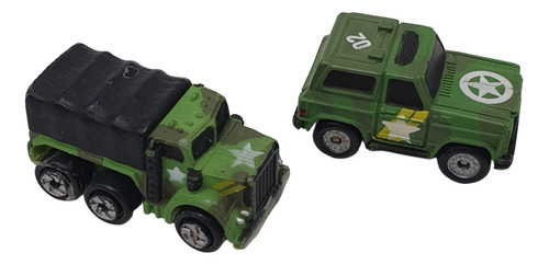 2 Micro Machines Vehículos Militares 1988 Galoob