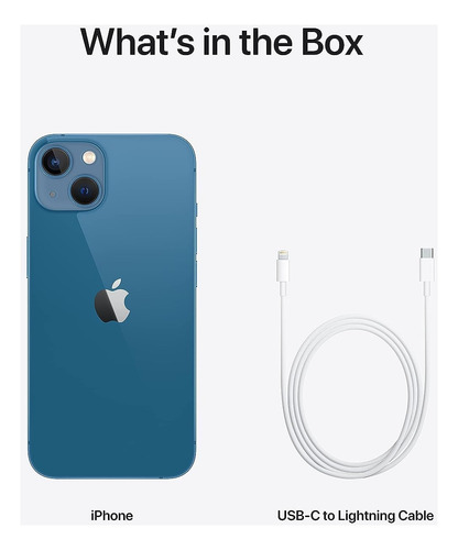 Apple iPhone 13 (128 Gb) - Azul Con Caja Original (Reacondicionado)