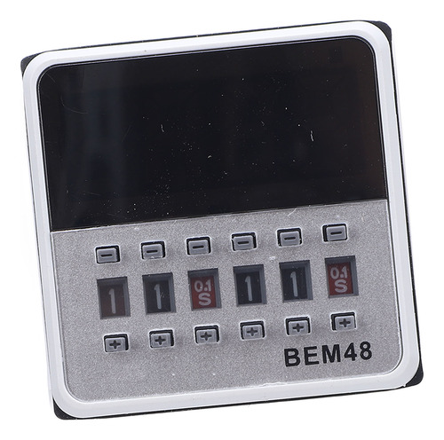 Relé De Retardo De Tiempo 12-24 V Ac Dc 0.1s-99 H Pantalla D
