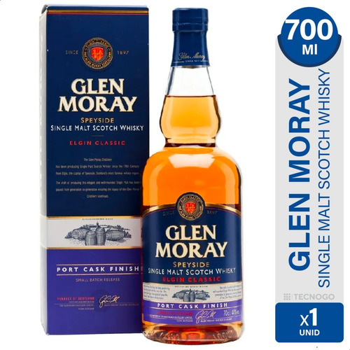 Whisky Glen Moray Elgin Classic Port Cask Finish Escoces