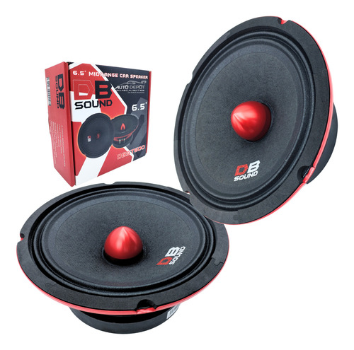 Par De Medios Rangos 6.5 PuLG 300w Max Db Sound Dbst600
