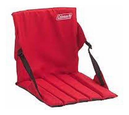 Asiento Acolchado Ligero Con Respaldo Para Camping U Otros