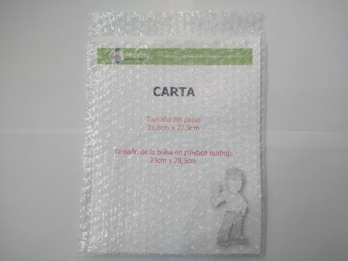 Imagen 4 de 9 de E 200 Bolsas En Plástico Burbuja Tamaño Carta Con Solapa
