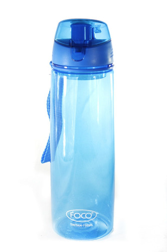 Botella De Hidratacion Foco Tritan C/filtro 750 Ml Azul