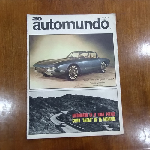 Revista Automundo, Ed. Codex Octubre 1965 N°29