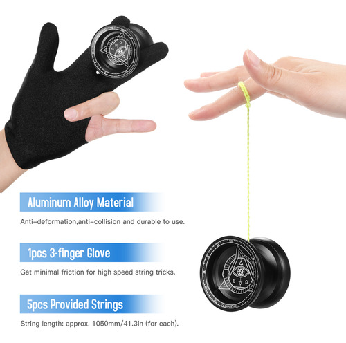 Yoyo Ball Yo Yoyo Gift Yoyo Strings Yoyo, Aluminio, Competit